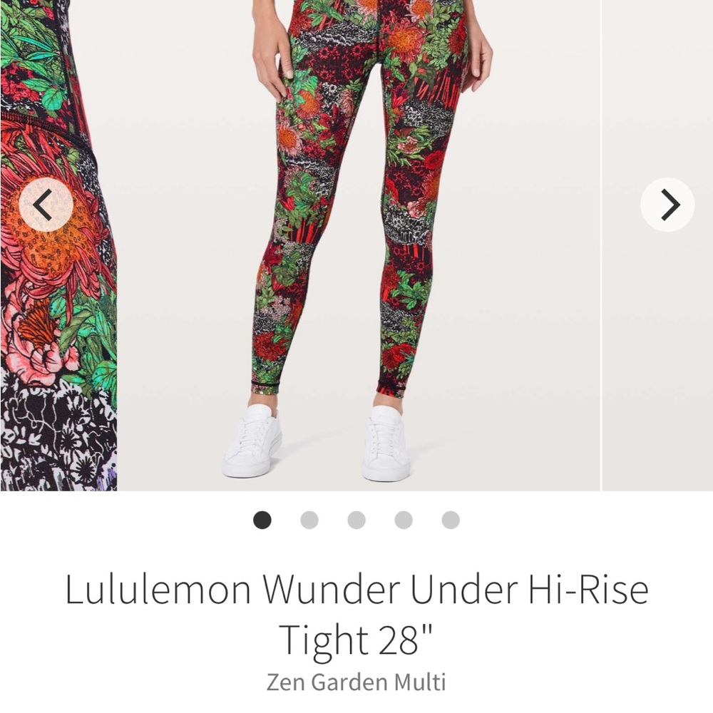 Lululemon Wunder Under Tights Leggings Size 6